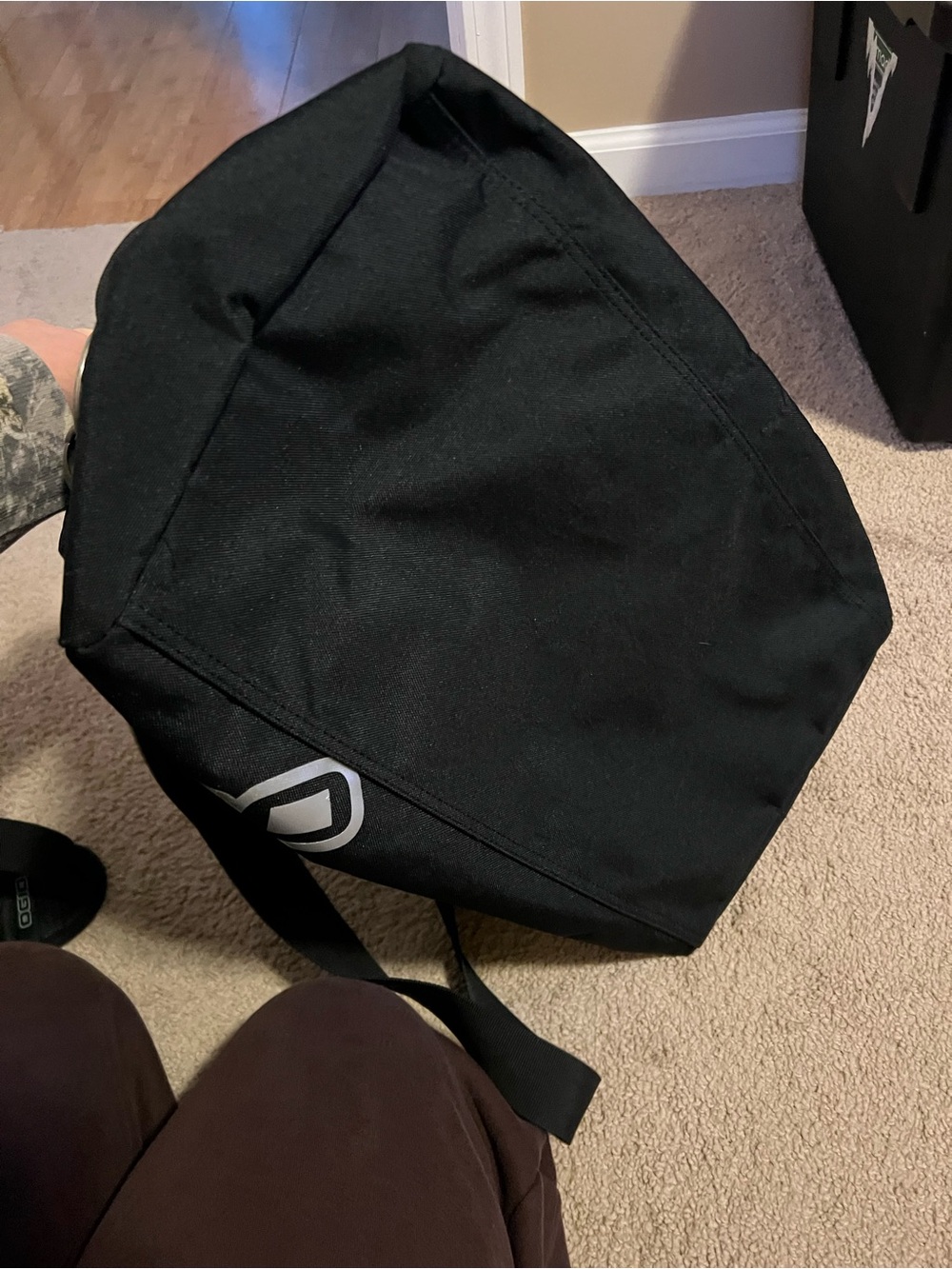 OGIO Black Men's Duffel Bag with Adjustable Shoulder Strap - Picture 10 of 14